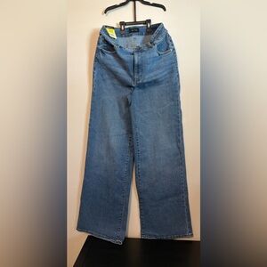 Well Worn Medium Blue Wide-Leg Jeans Women’s size 6